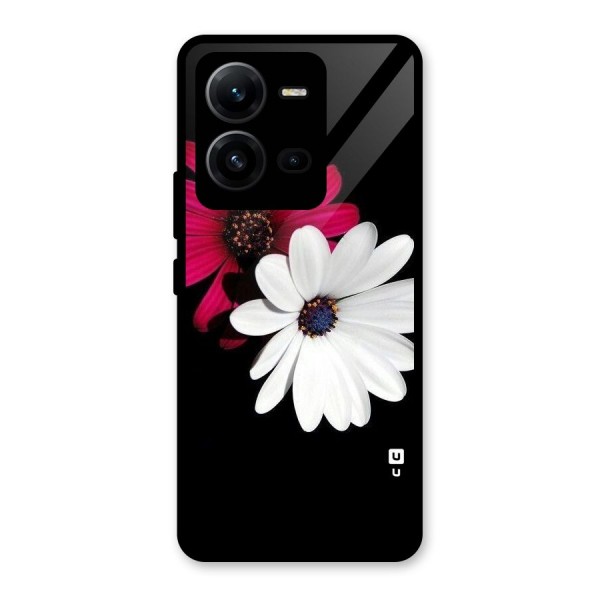 Beautiful Blooming Glass Back Case for Vivo V25