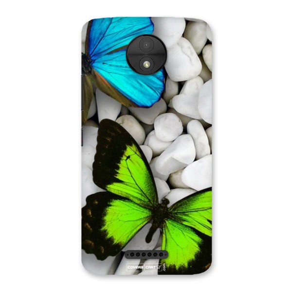 Beautiful Butterflies Back Case for Moto C