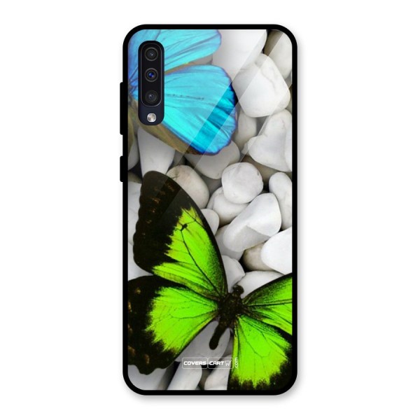 Beautiful Butterflies Glass Back Case for Galaxy A50