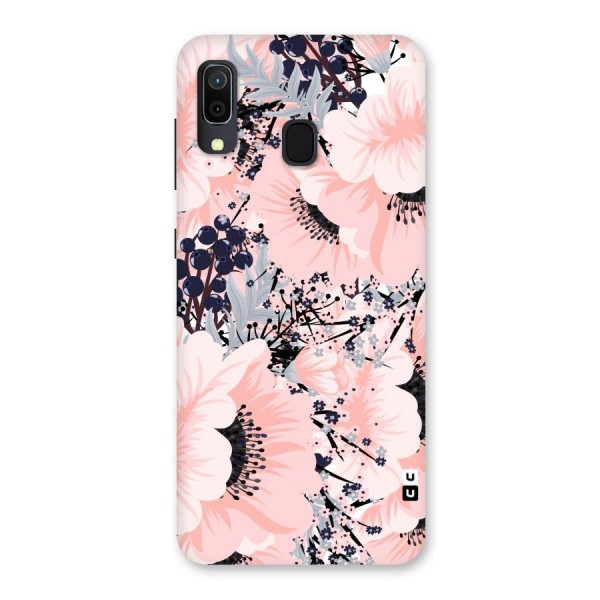 Beautiful Flowers Back Case for Galaxy A30