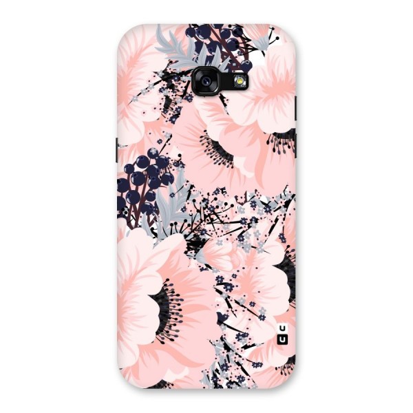 Beautiful Flowers Back Case for Galaxy A5 2017