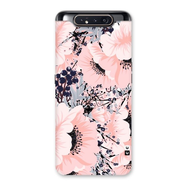 Beautiful Flowers Back Case for Galaxy A80