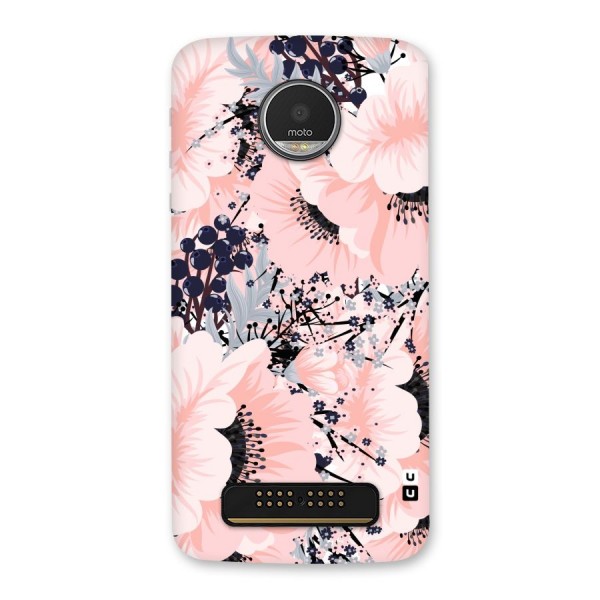 Beautiful Flowers Back Case for Moto Z Play
