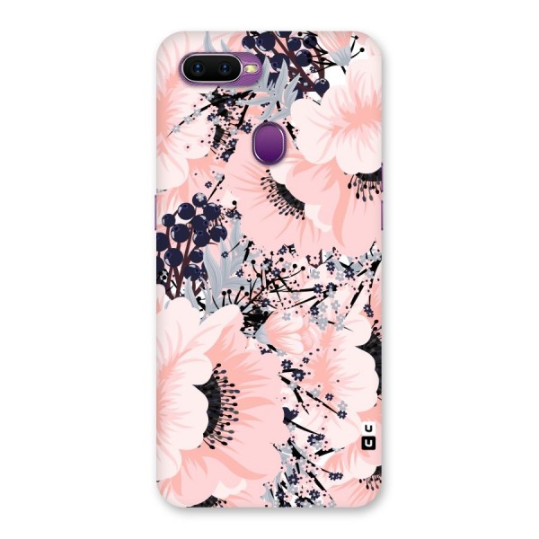 Beautiful Flowers Back Case for Oppo F9