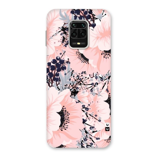 Beautiful Flowers Back Case for Redmi Note 9 Pro