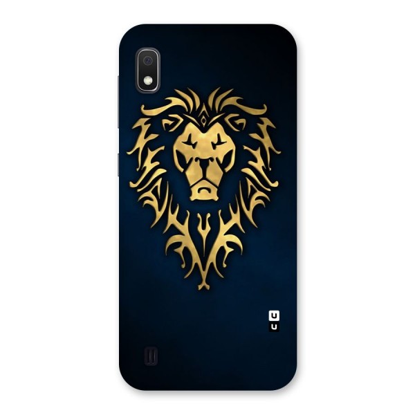 Beautiful Golden Lion Design Back Case for Galaxy A10