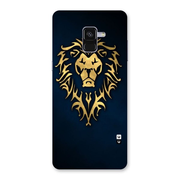 Beautiful Golden Lion Design Back Case for Galaxy A8 Plus