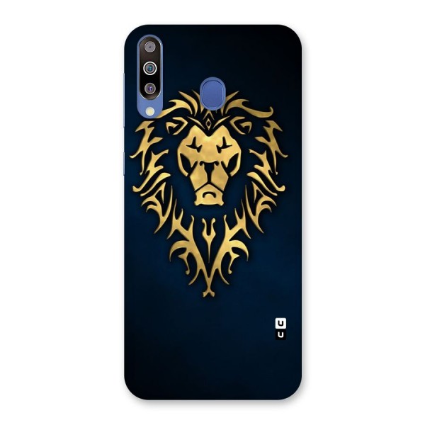 Beautiful Golden Lion Design Back Case for Galaxy M30