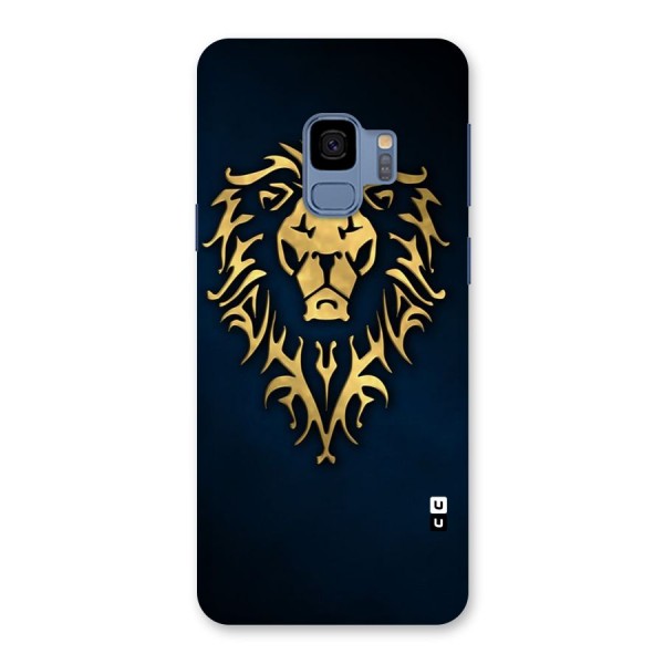 Beautiful Golden Lion Design Back Case for Galaxy S9