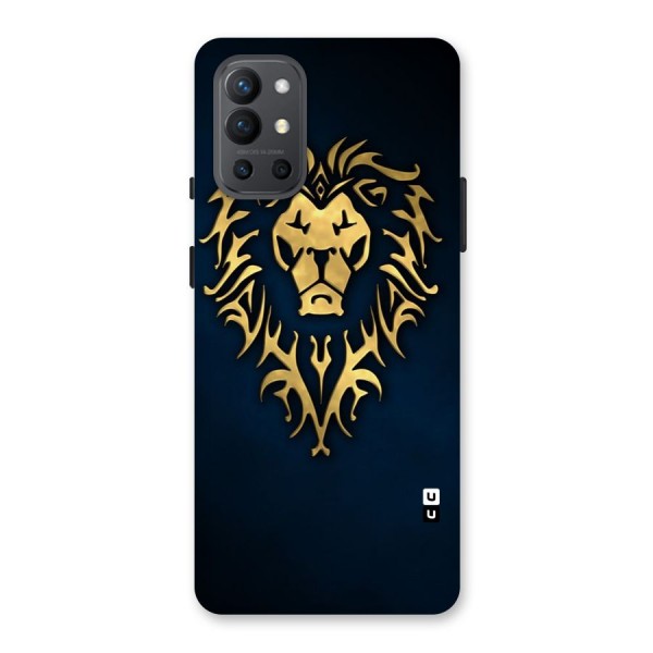 Beautiful Golden Lion Design Back Case for OnePlus 9R