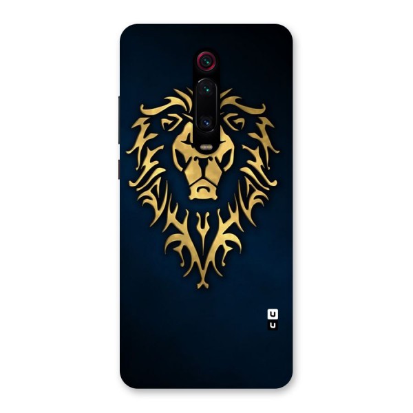 Beautiful Golden Lion Design Back Case for Redmi K20 Pro