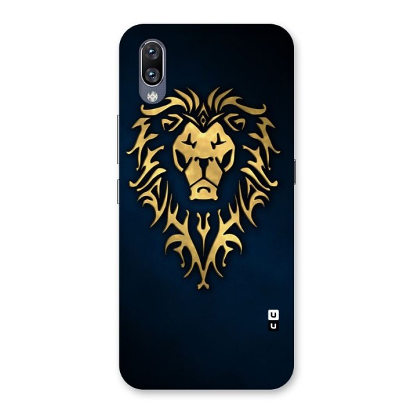 Beautiful Golden Lion Design Back Case for Vivo NEX