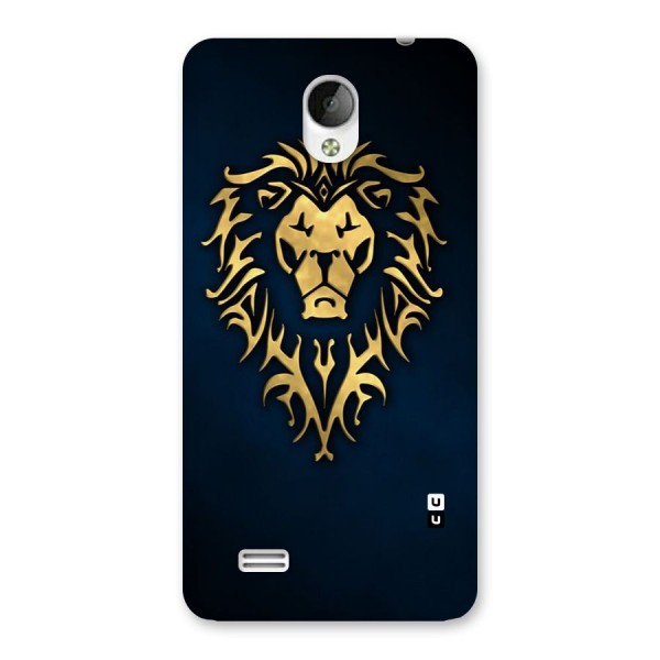 Beautiful Golden Lion Design Back Case for Vivo Y21