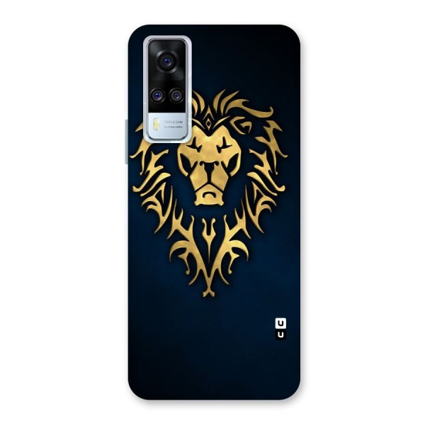 Beautiful Golden Lion Design Back Case for Vivo Y51