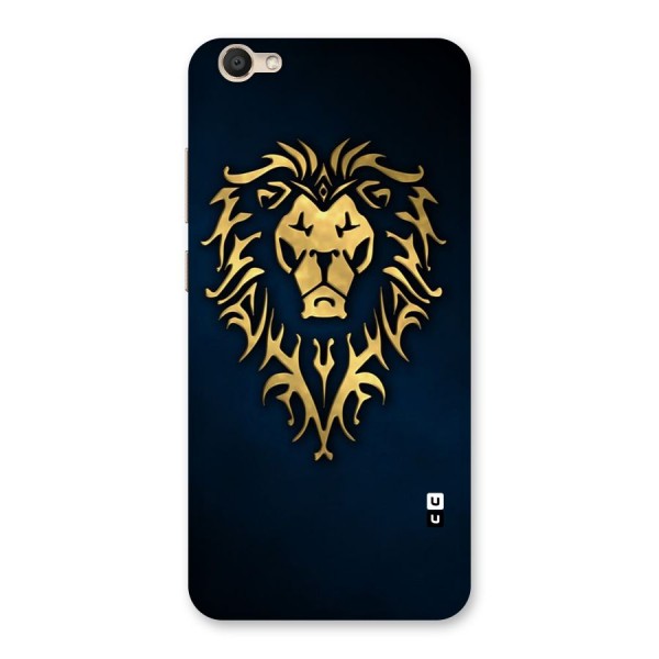 Beautiful Golden Lion Design Back Case for Vivo Y67