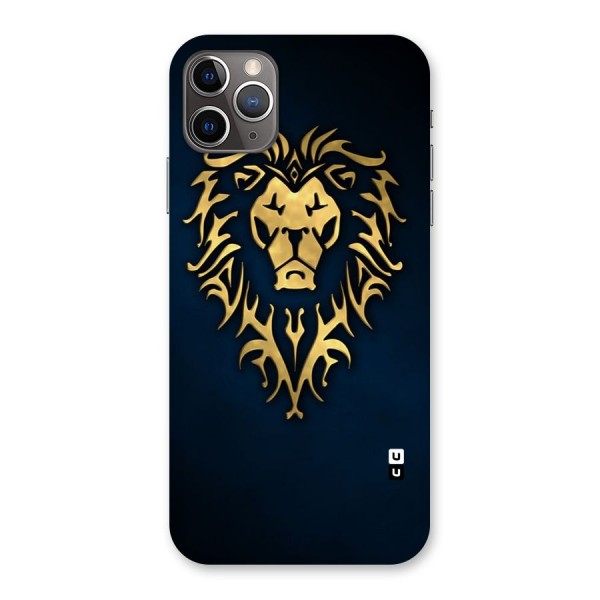 Beautiful Golden Lion Design Back Case for iPhone 11 Pro Max