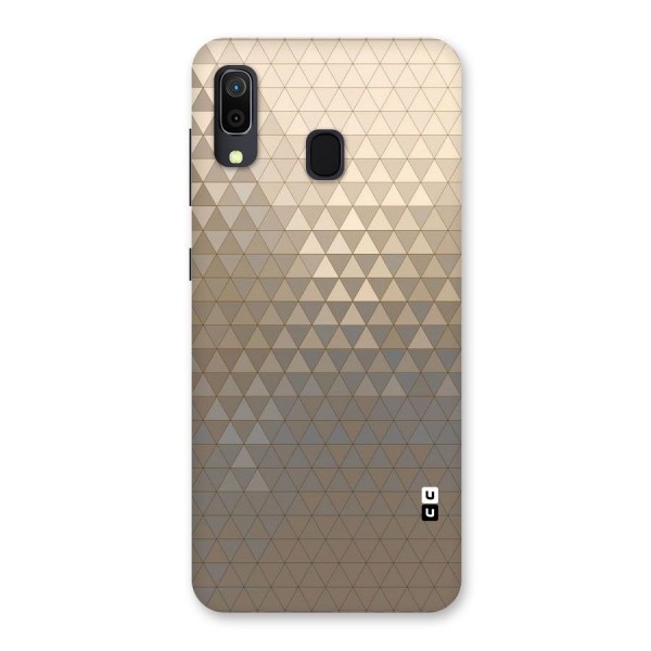Beautiful Golden Pattern Back Case for Galaxy A30