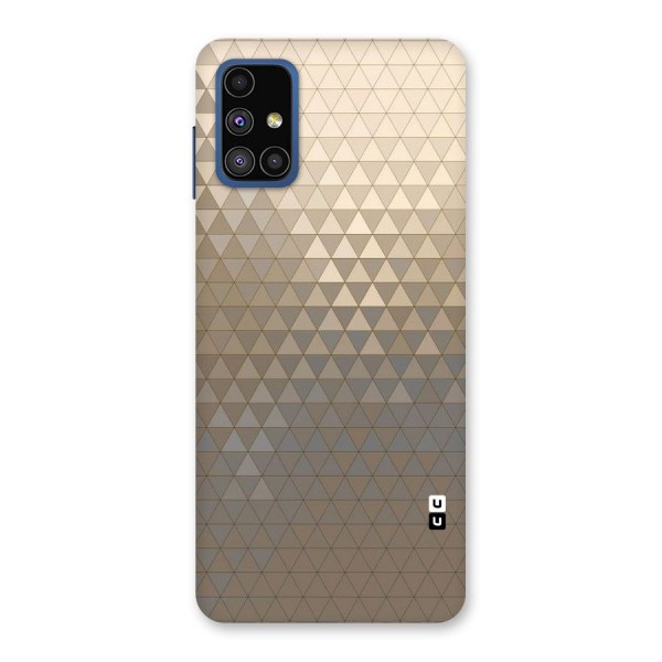 Beautiful Golden Pattern Back Case for Galaxy M51