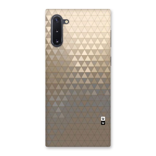 Beautiful Golden Pattern Back Case for Galaxy Note 10