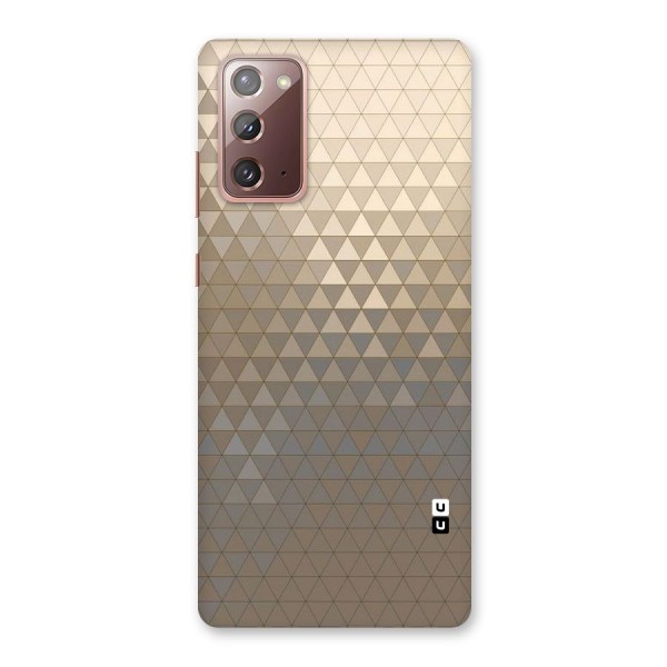 Beautiful Golden Pattern Back Case for Galaxy Note 20