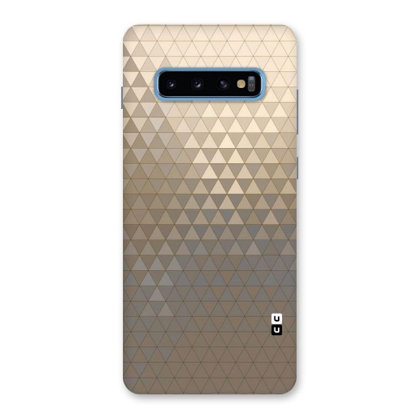 Beautiful Golden Pattern Back Case for Galaxy S10 Plus
