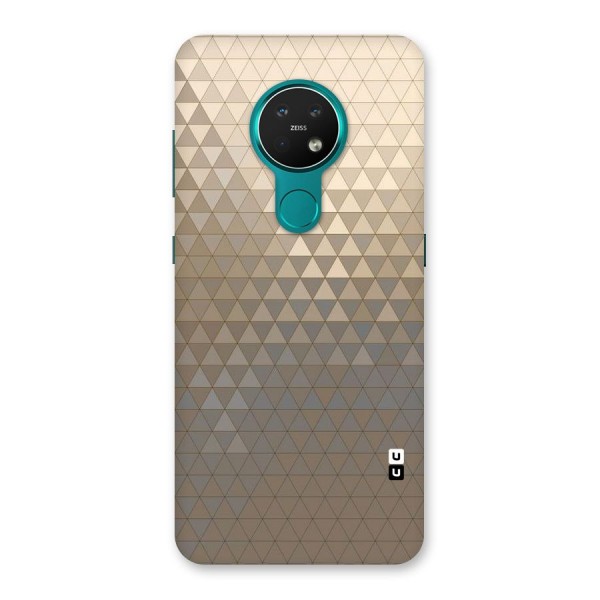 Beautiful Golden Pattern Back Case for Nokia 7.2
