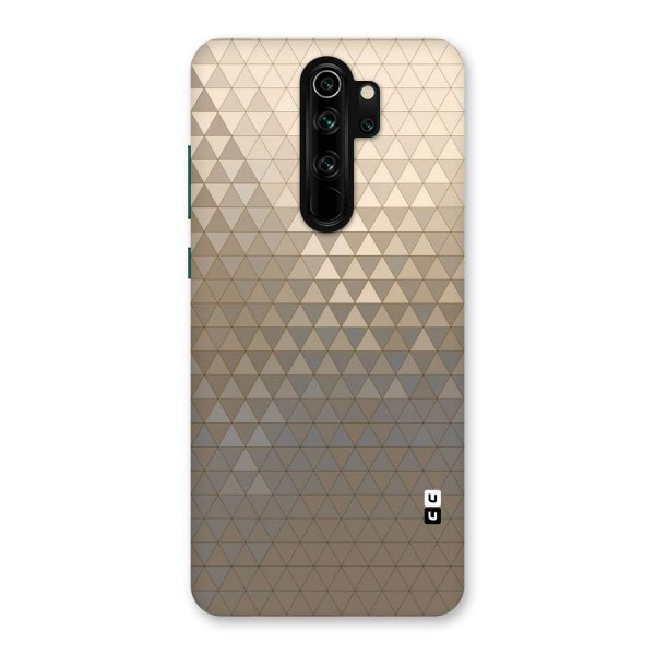 Beautiful Golden Pattern Back Case for Redmi Note 8 Pro
