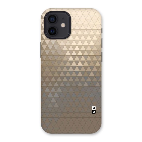 Beautiful Golden Pattern Back Case for iPhone 12