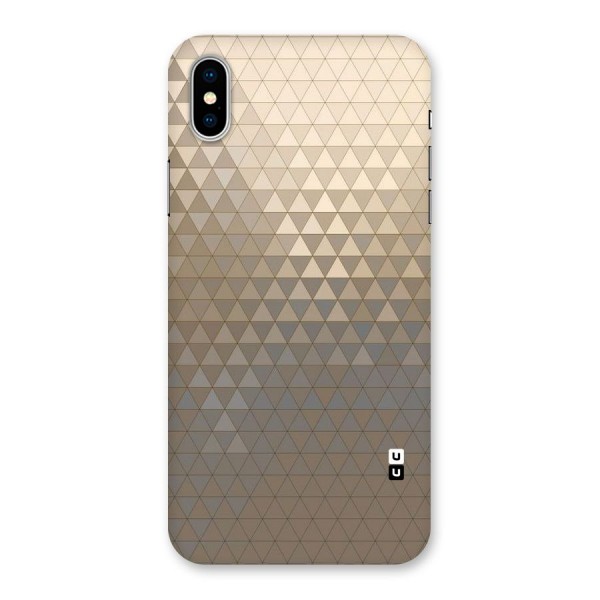 Beautiful Golden Pattern Back Case for iPhone XS