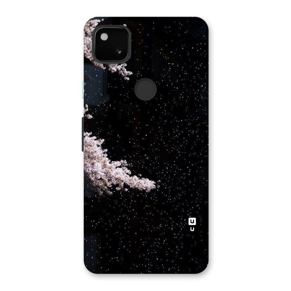Beautiful Night Sky Flowers Back Case for Google Pixel 4a