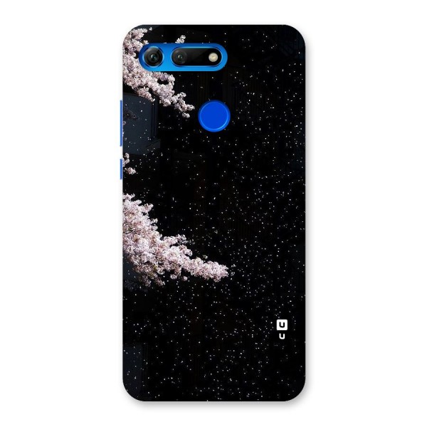 Beautiful Night Sky Flowers Back Case for Honor View 20
