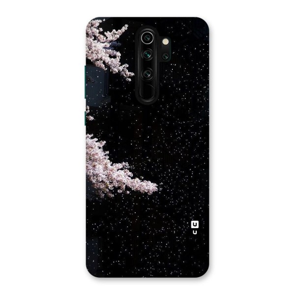 Beautiful Night Sky Flowers Back Case for Redmi Note 8 Pro