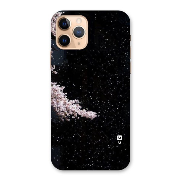 Beautiful Night Sky Flowers Back Case for iPhone 11 Pro