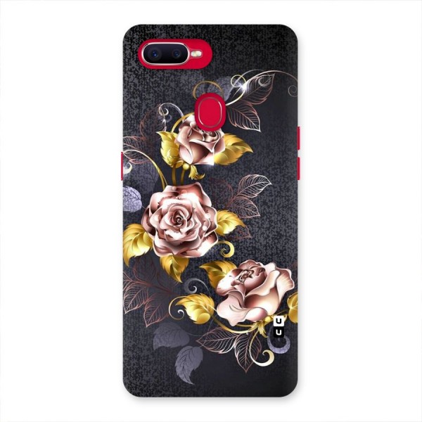 Beautiful Old Floral Design Back Case for Oppo F9 Pro