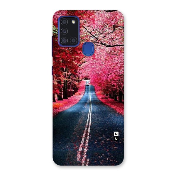 Beautiful Red Trees Back Case for Galaxy A21s