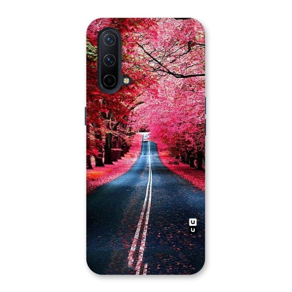 Beautiful Red Trees Back Case for OnePlus Nord CE 5G