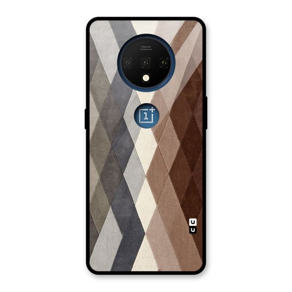 Beautiful Shades Of Diamonds Glass Back Case for OnePlus 7T