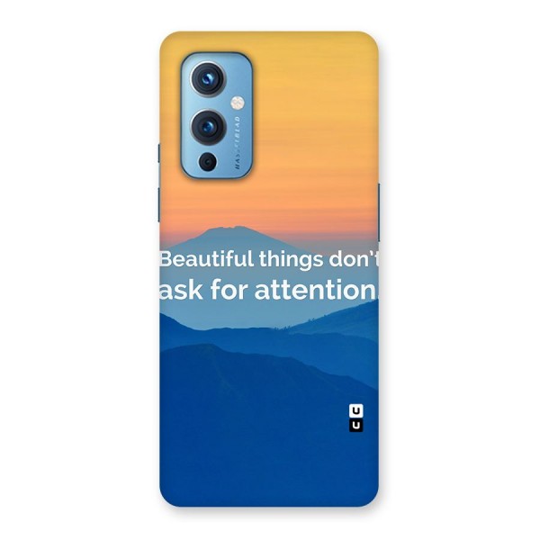 Beautiful Things Quote Back Case for OnePlus 9