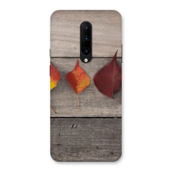Beautiful Wood Leafs Back Case for OnePlus 7 Pro
