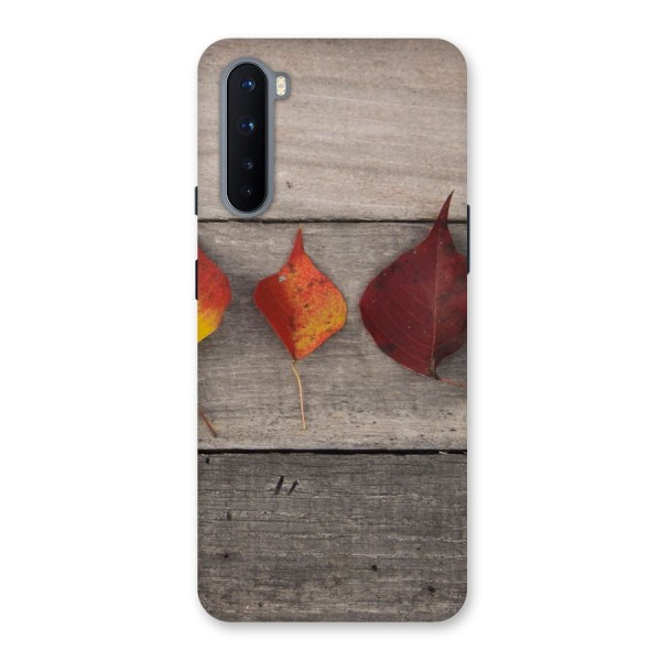 Beautiful Wood Leafs Back Case for OnePlus Nord