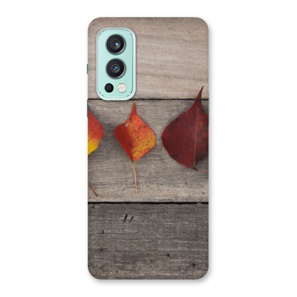 Beautiful Wood Leafs Back Case for OnePlus Nord 2 5G