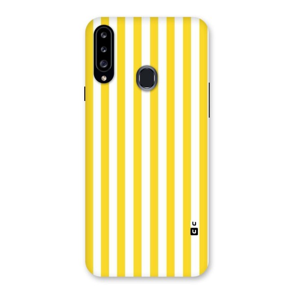 Beauty Color Stripes Back Case for Samsung Galaxy A20s