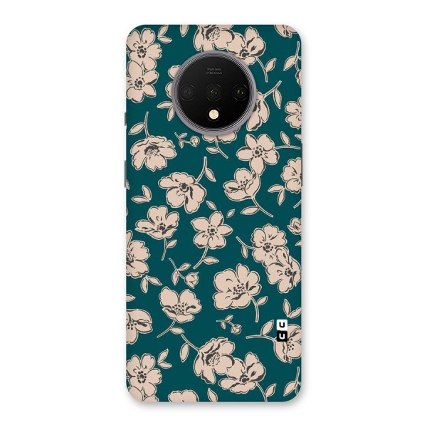 Beauty Green Bloom Back Case for OnePlus 7T