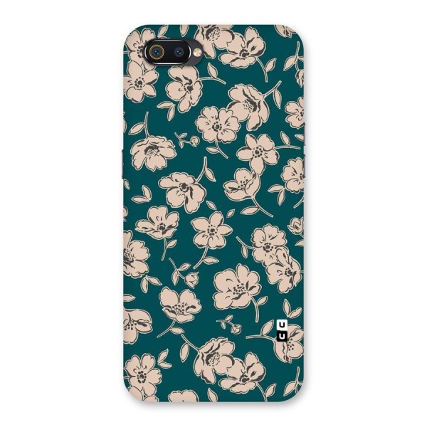 Beauty Green Bloom Back Case for Realme C2