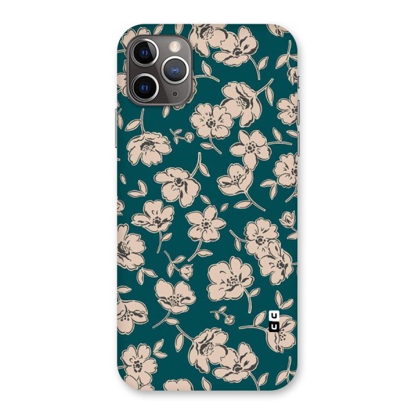 Beauty Green Bloom Back Case for iPhone 11 Pro Max