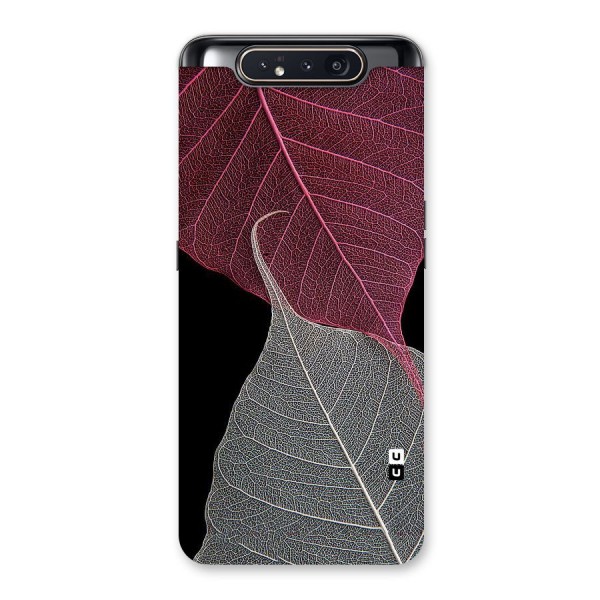 Beauty Leaf Back Case for Galaxy A80