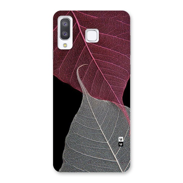 Beauty Leaf Back Case for Galaxy A8 Star