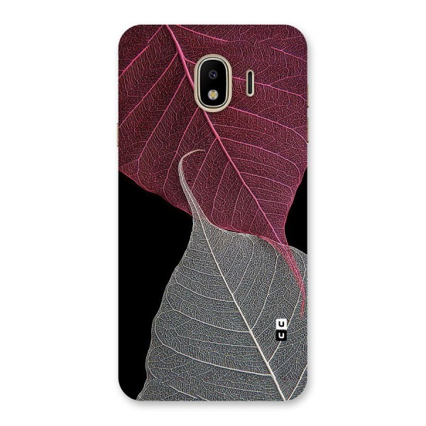 Beauty Leaf Back Case for Galaxy J4