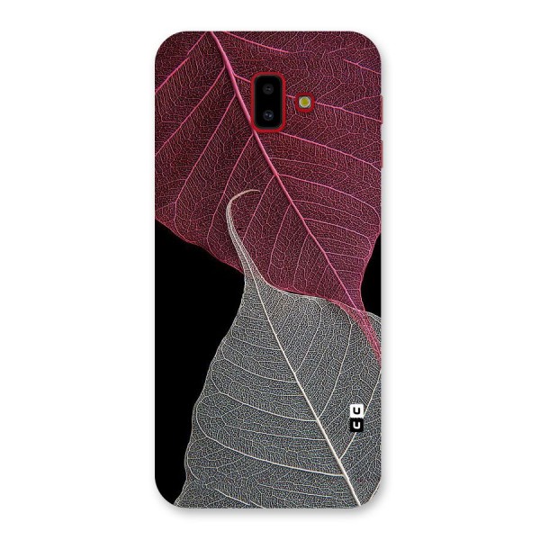 Beauty Leaf Back Case for Galaxy J6 Plus