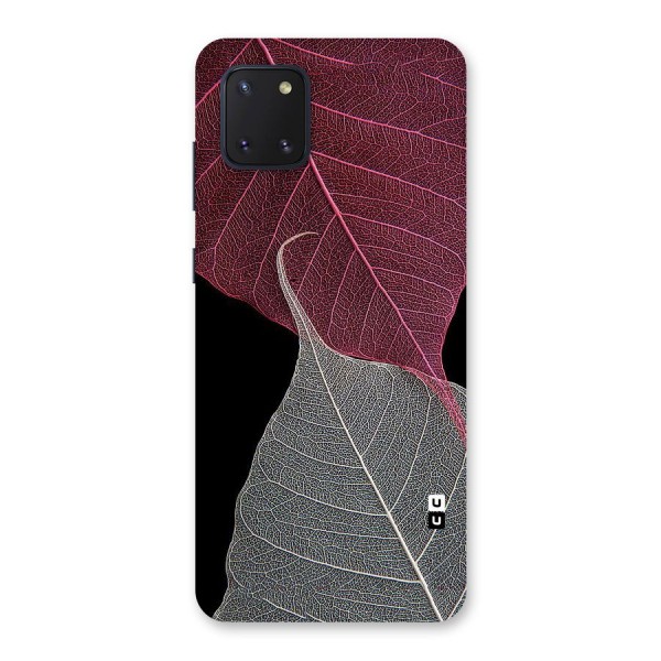 Beauty Leaf Back Case for Galaxy Note 10 Lite